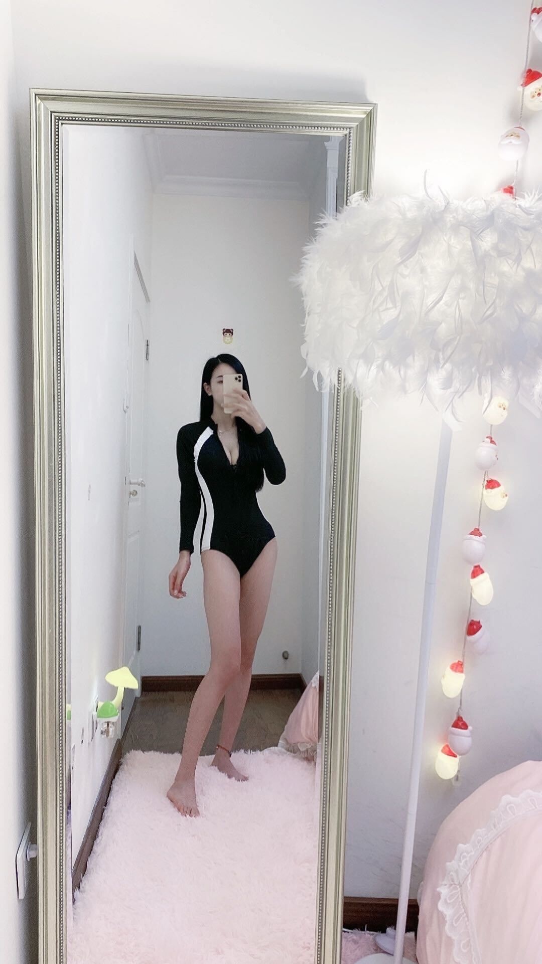 服务态度还不错的大长腿，腿控的福利