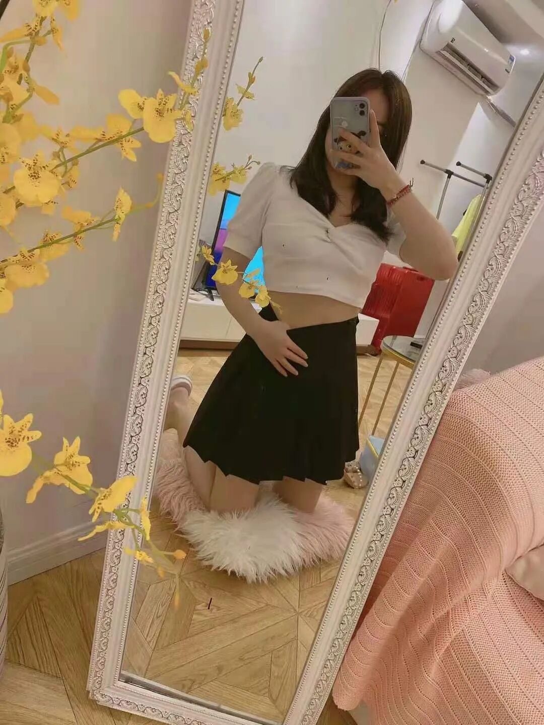 粉嫩小美女，邻家小妹妹的感觉