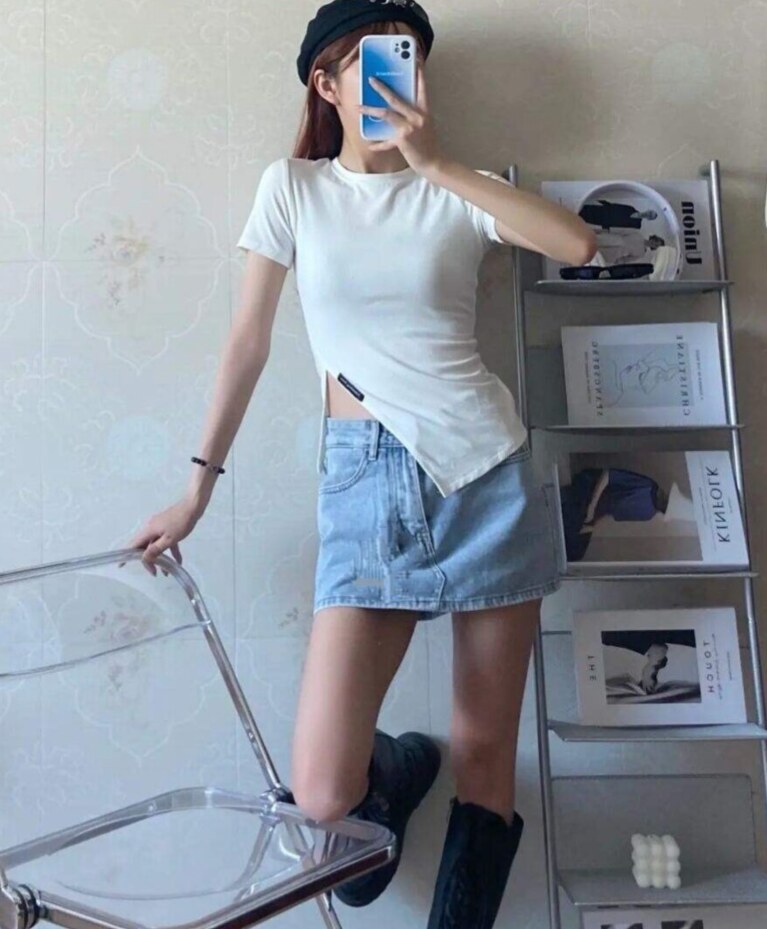 肤白貌美的石家庄美女小猫