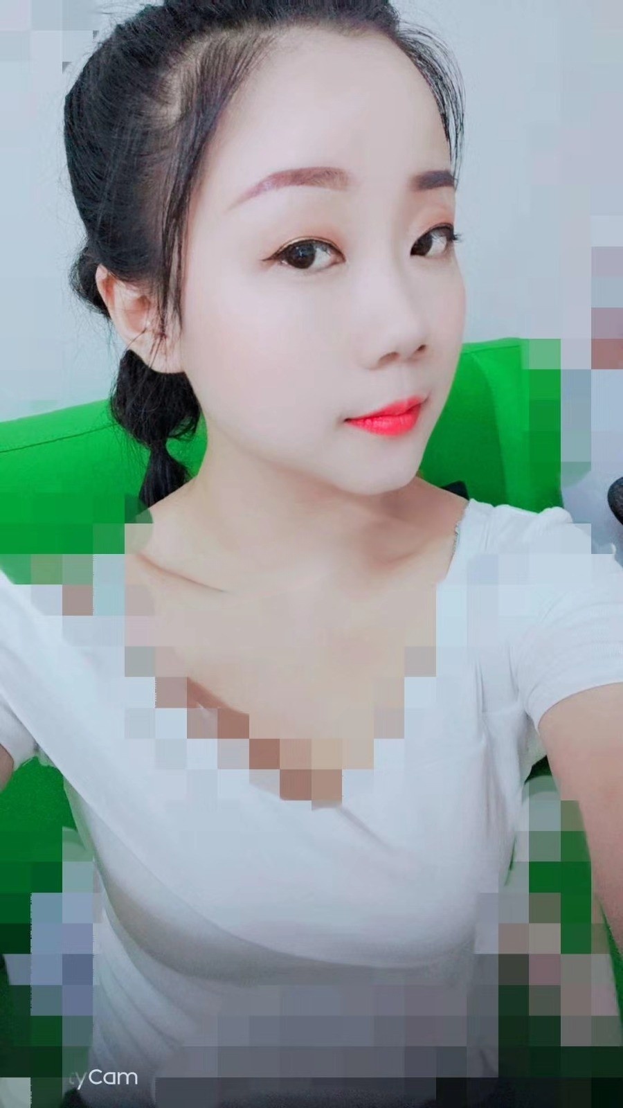 刚刚搞完的骚妹子