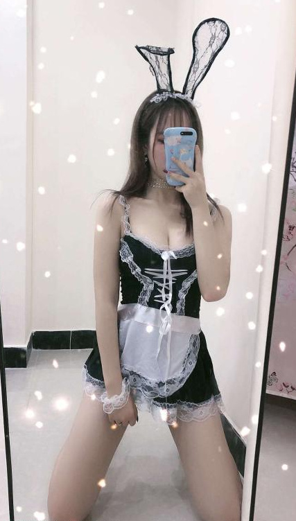 天河制服兔兔姐