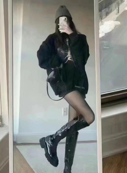 天河小颗粒试衣模特