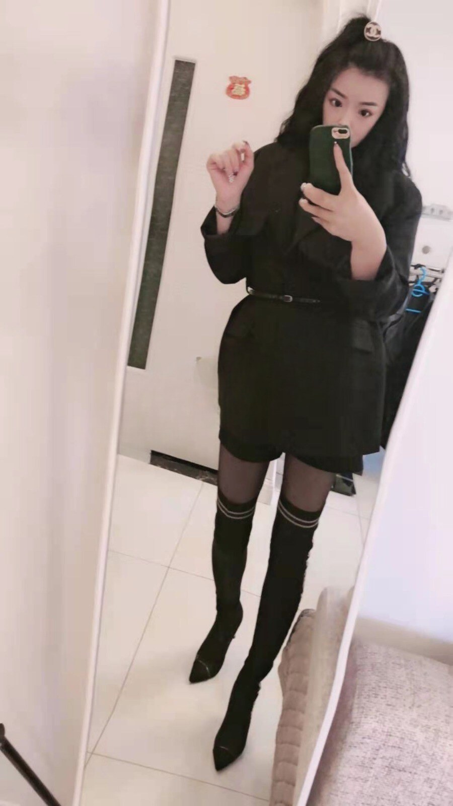 运河区高挑美女