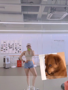 爱健身的小骚臀