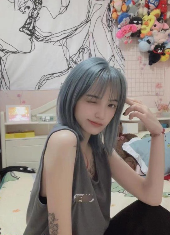 锦江银发花臂妹妹