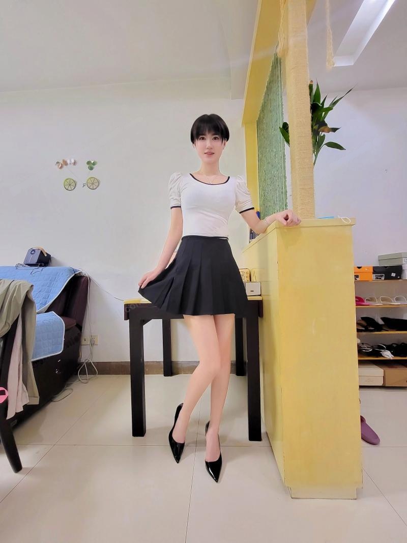 海珠区瑜伽短发妹