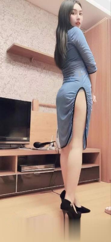 旗袍美女，美臀骚妇