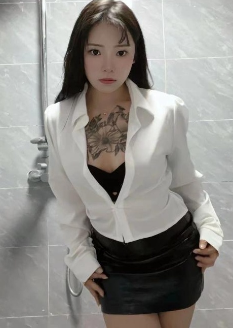 天心纹身小姐姐