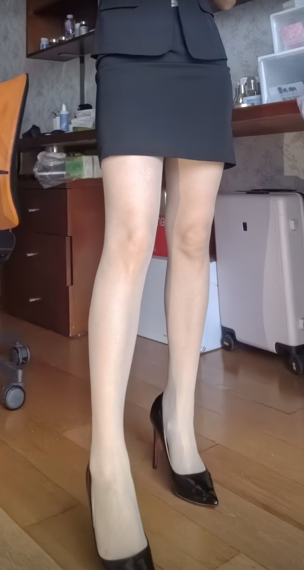 大长腿美女