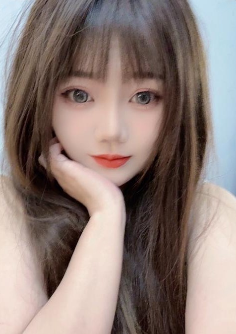 气质型蓝蓝妹子