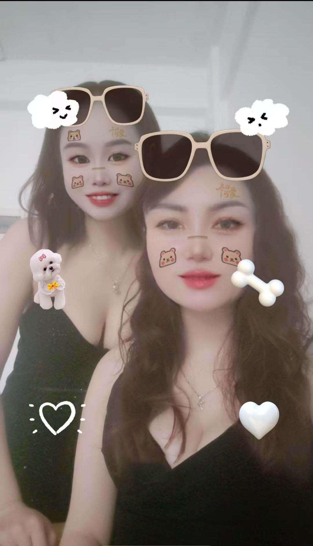 宝安西乡亲姐妹双飞