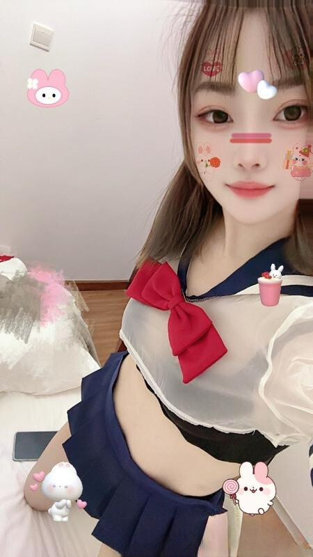 徐汇白栀女友感妹子