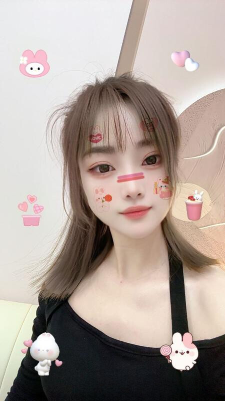 徐汇白栀女友感妹子