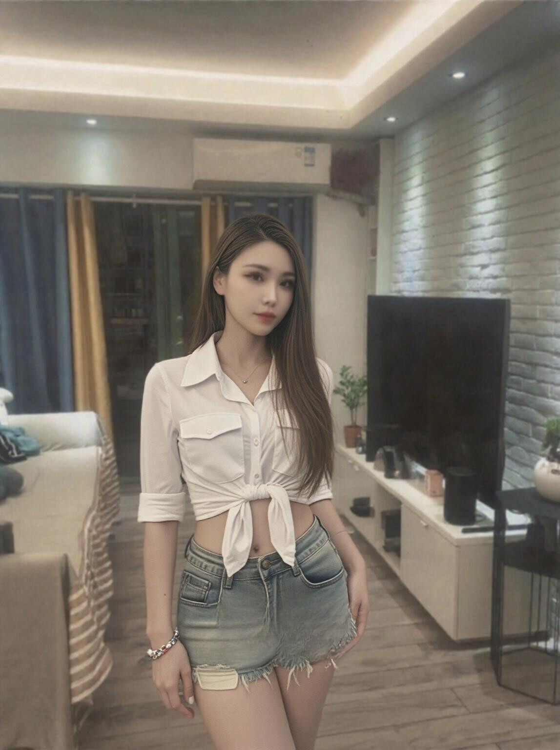 细腰颜值Tina