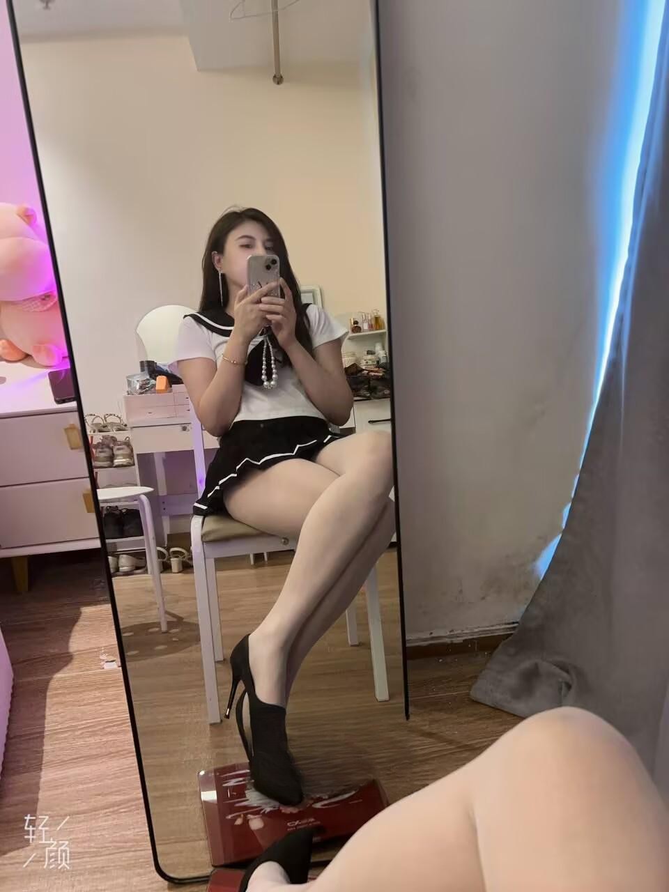 超级大长腿筷子腿 甜如初恋乖巧懂事