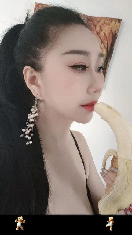 上下双插原味骚女神