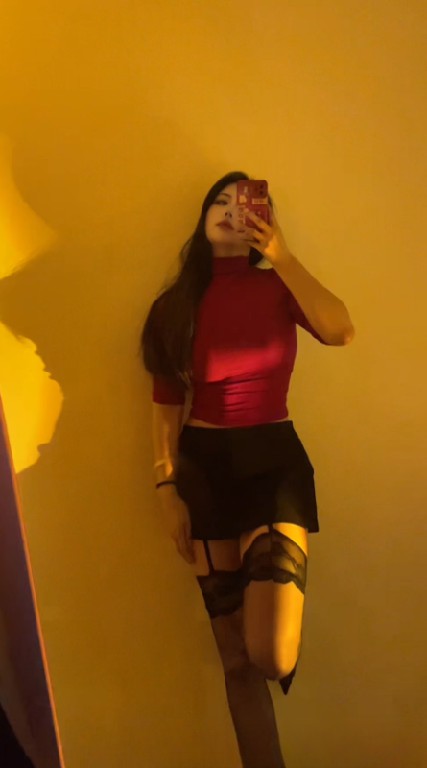 钟爱高挑黑丝大长腿